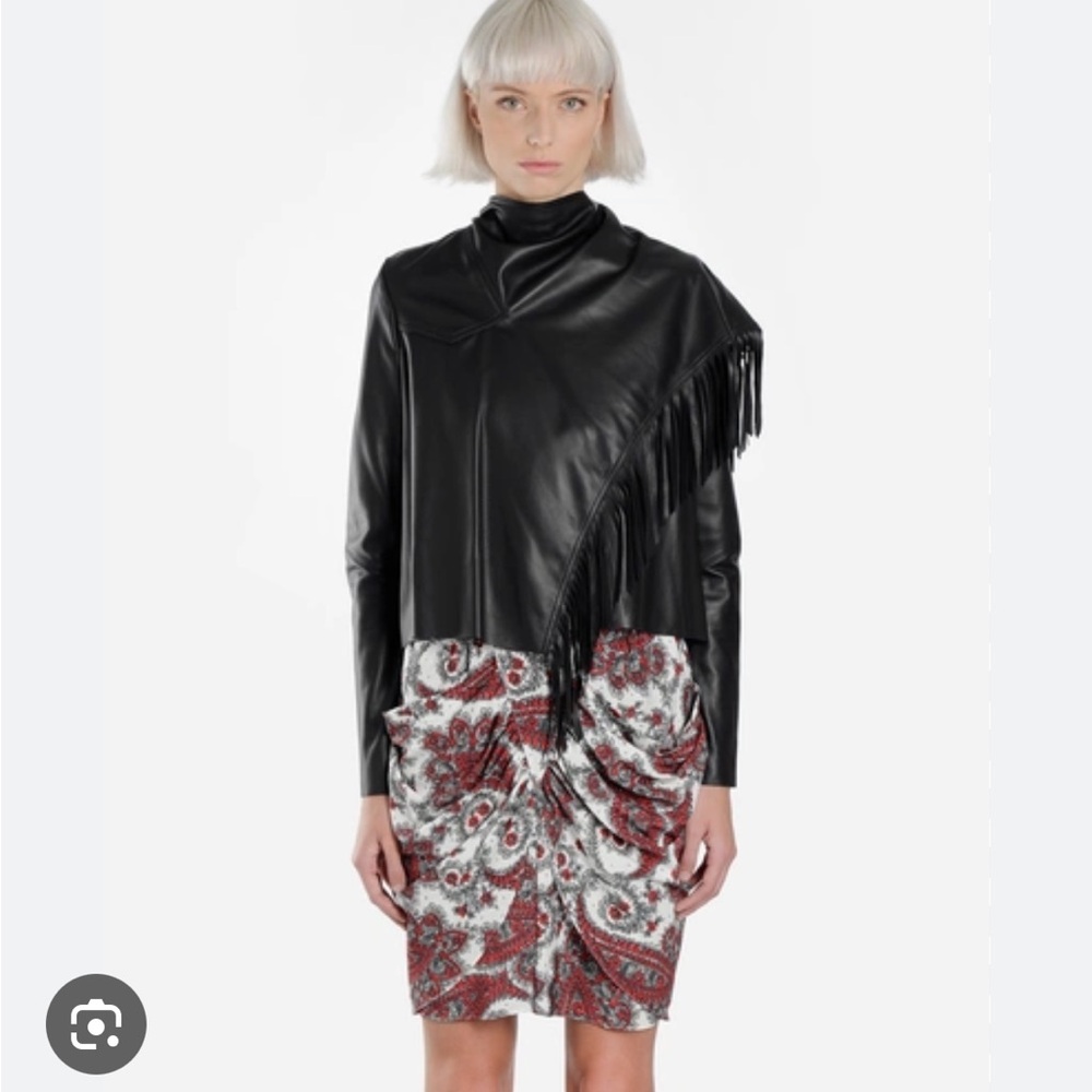 Isabel marant leather Nestor jacket